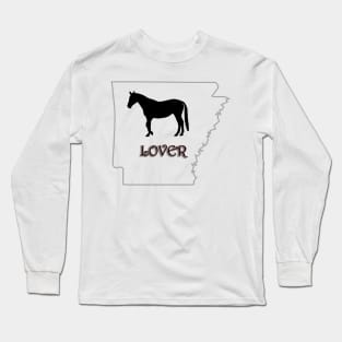 Arkansas Horse Lover Gift Long Sleeve T-Shirt